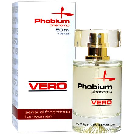 Perfumy damskie. Phobium Pheromo VERO 50 ml. Trwały, mocny zapach dla kobiet