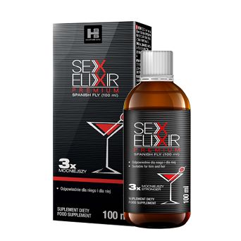 Krople Sex Elixir 100 ml. Krople dla kobiet i mężczyzn. Hiszpańska mucha.