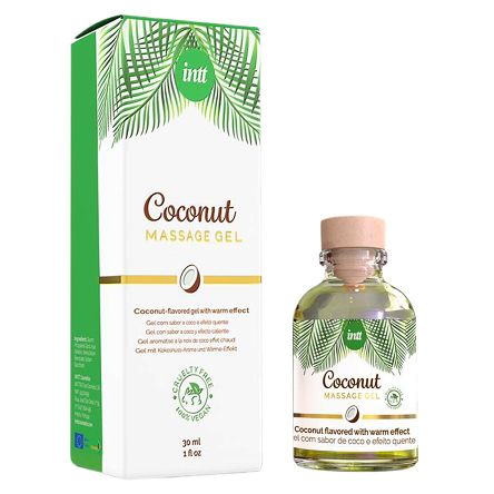 Żel do masażu i seksu oralnego. Massage Gel Coconut Vegan 30 ml.