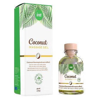 Żel do masażu i seksu oralnego. Massage Gel Coconut Vegan 30 ml.