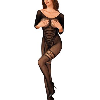 Bodystocking G329 S/M/L. Seksowne, prześwitujące i podkreślające kobiece kształty.