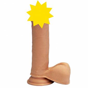 Penis na przyssawce 8 inch