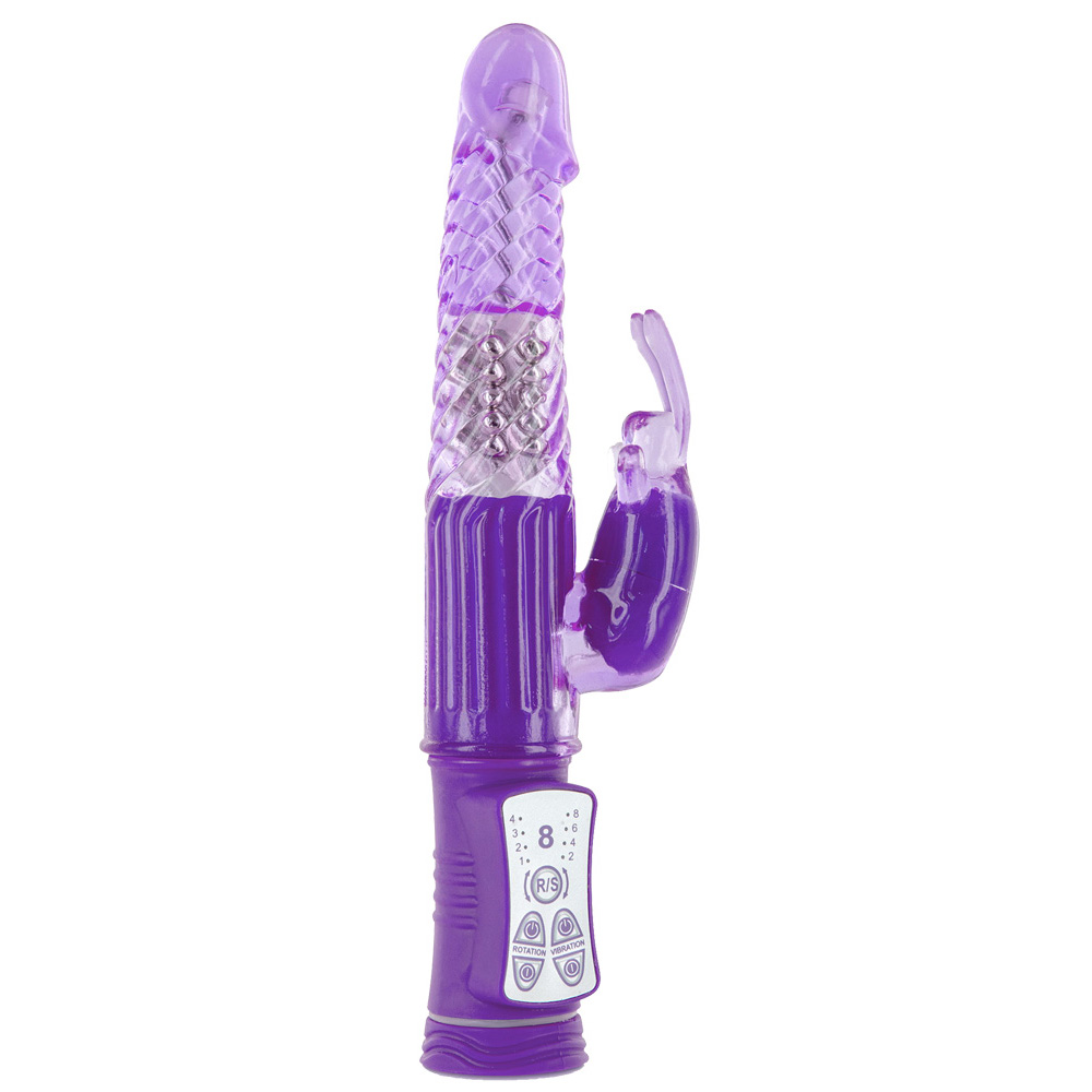 wibrator wielofunkcyjny rabbit violet