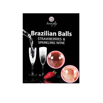 Olejek Brazilian Balls Strawberry & Sparkling Wine 8g