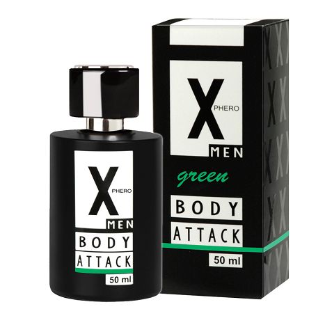 Perfumy męskie o świeżym, pięknym zapachu. Body Attack Green for men