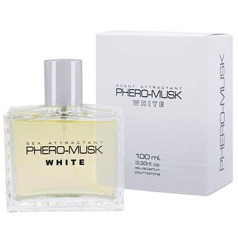 Perfumy męskie Phero-Musk White100 ml Piękny, świeży zapach.