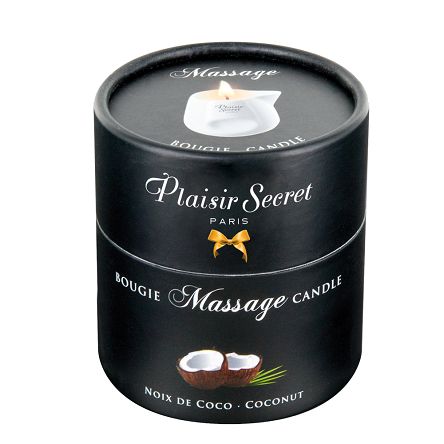 Świeca do masażu zapach kokosa. Bougie Candle COCONUT