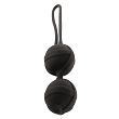 Kulki z ciężarkami do stymulacji mięśni Kegla, silikonowy gadżet, czarne - 3