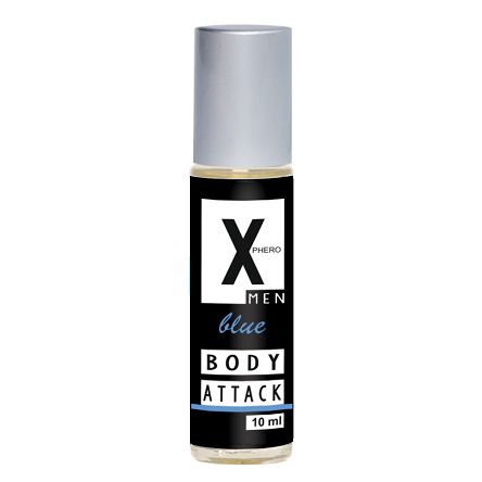 Perfumy męskie X-Phero Body Attack Blue wytworny zapach