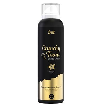 Pianka do masażu i nawilżenia skóry -  waniliowa. Crunchy Foam Vanilla 100 ml