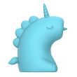 Stymulator do łechtaczki z funkcją lizania, silikonowy. Kształt jednorożca - 6