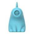Stymulator do łechtaczki z funkcją lizania, silikonowy. Kształt jednorożca - 5