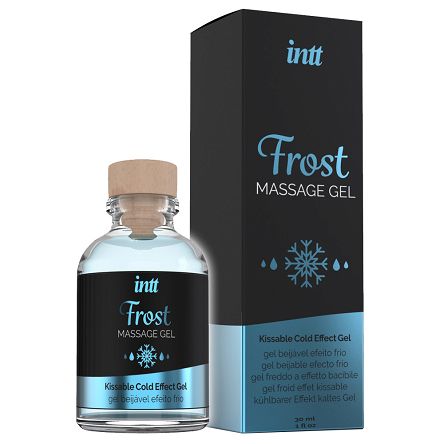 Żel do seksu oralnego i masażu, unisex. Smak mięty. Efekt lekkiego mrożenia. Frost Massage Gel.