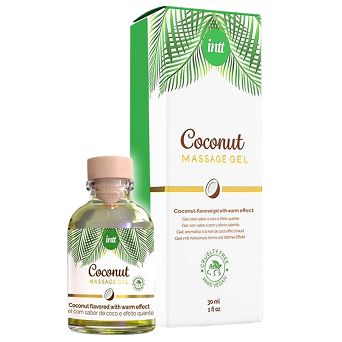 Żel do masażu i seksu oralnego. Massage Gel Coconut Vegan 30 ml.