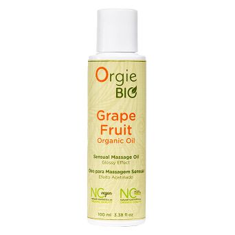 Olejek intymny uniseks do seksu i masażu erotycznego. BIO Grape Fruit Organic Oil