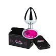 Metal Butt Plug Fuchsia rozmiar S - 6