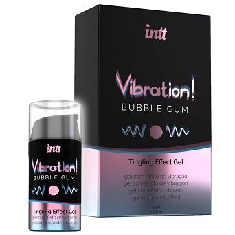 Żel pulsujący dla kobiet i mężczyzn Bubble Gum Vibration. Wibrator w żelu. Do pikantnych zabaw intymnych.