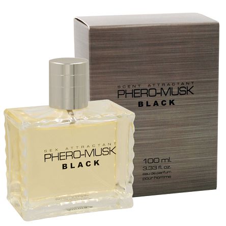 Perfumy męskie Phero-Musk Black 100 ml Mocny, uwodzicielski zapach