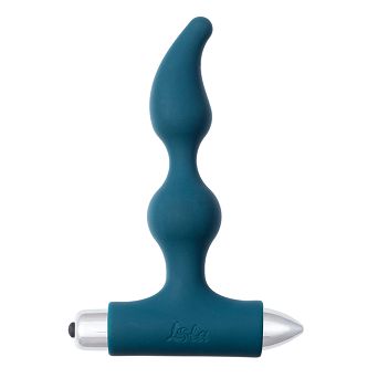 Smukły silikonowy korek analny. Wtyczka z wibracjami dla kobiet i mężczyzn.