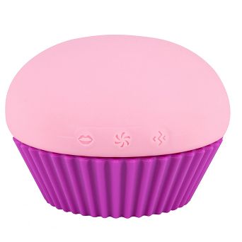 Masażer intymny dla kobiet z wibracjami i ssaniem. Magic Cupcake