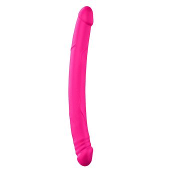 Dildo dwustronne. Ekskluzywne. Real Double Do magenta