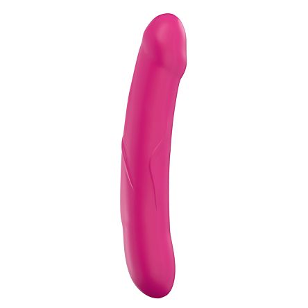 Dildo dwustronne z różnymi końcówkami, elastyczne. Silikonowe. Real Sensation M magenta