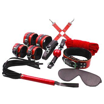 Zestaw akcesoriów Bondage Kit Red