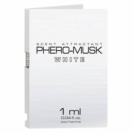 Perfumy Phero-Musk White for men, 1 ml