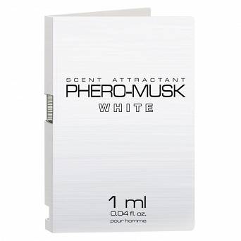 Perfumy Phero-Musk White for men, 1 ml