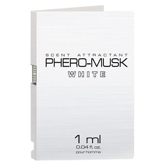 Perfumy Phero-Musk White for men, 1 ml