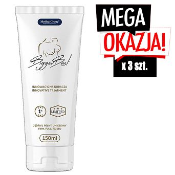 Serum dla kobiet BiggerBust 150 ml. Zestaw 3 szt.