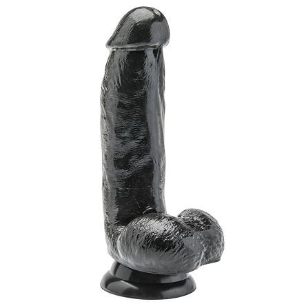 Dildo Get Real Black 6''