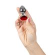Korek analny metalowy, w puszcze. Rozmiar L. Wodoodporny. Plug do tyłka - 5