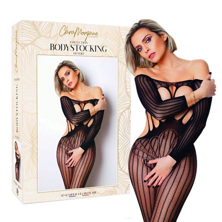 Bodystocking damskie, seksowne, elastyczne, podniecające  CM-92600