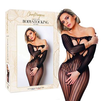 Bodystocking damskie, seksowne, elastyczne, podniecające  CM-92600