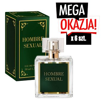 Perfumy Hombre Sexual men, 50 ml. Zestaw 6 szt.