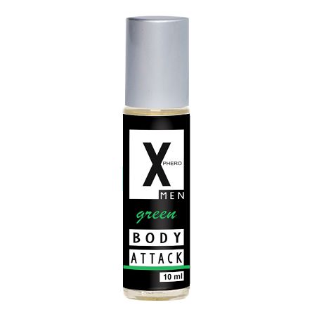 Perfumy męskie X-Phero Body Attack Green świeży zapach