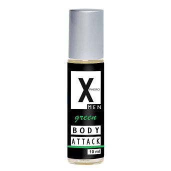 Perfumy męskie X-Phero Body Attack Green świeży zapach