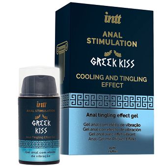 Żel wibrujący do odbytu, Greek Kiss Anal Stimulation. Chłodzenie i stymulacja przed seksem analnym.